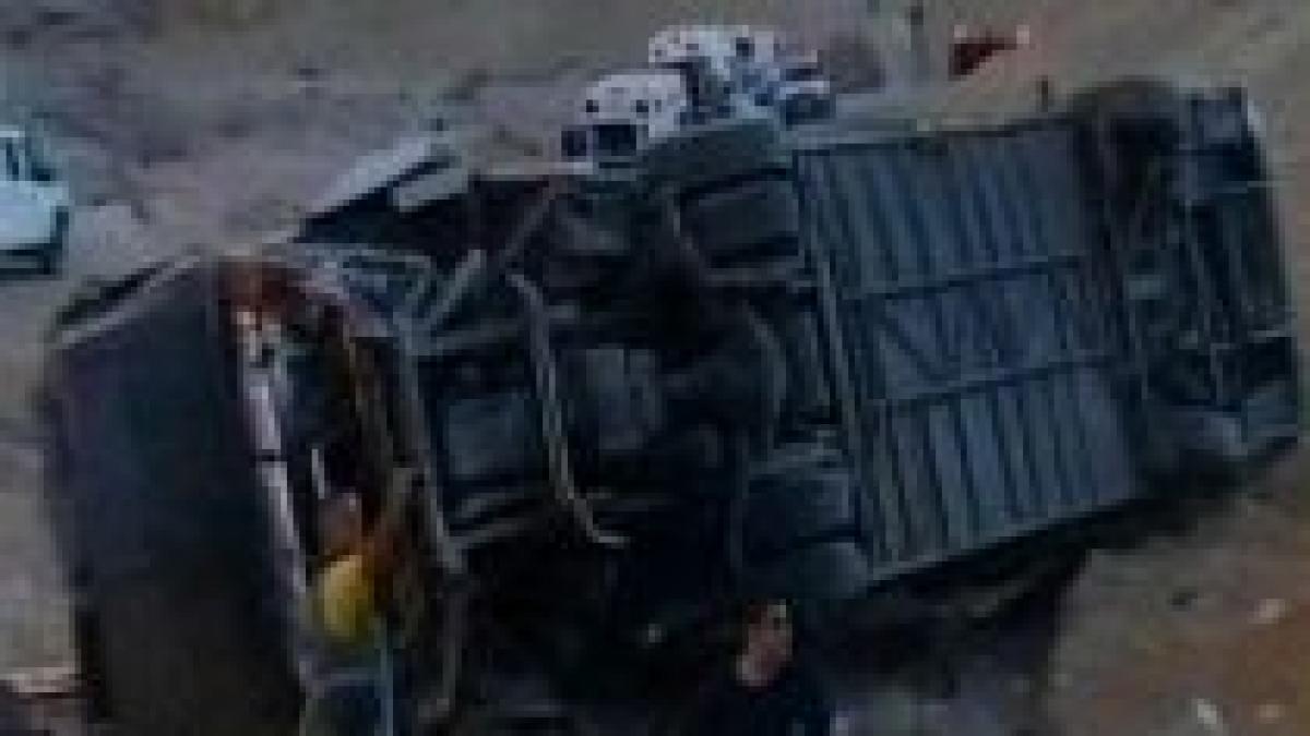 israel accident rutier soldat cu cel putin 24 de morti