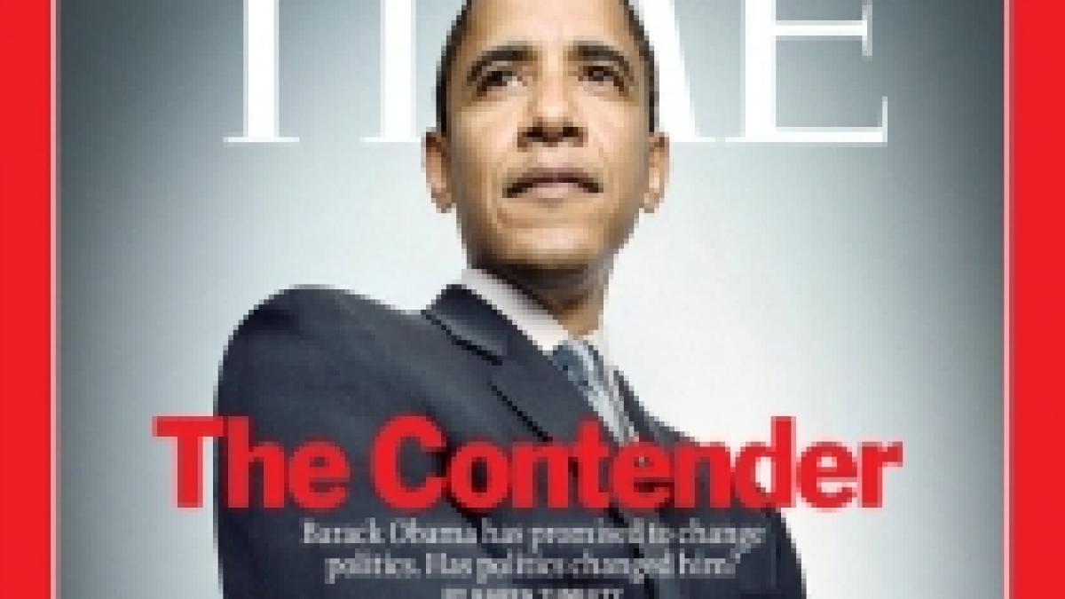 time barack obama este personalitatea anului 2008