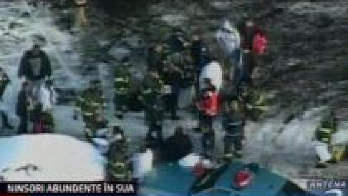 sua sub zapezi traficul aerian si cel rutier afectate de ninsorile abundente