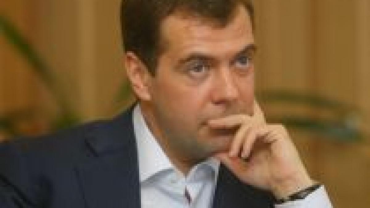 medvedev ameninta ucraina cu represalii in razboiului gazului