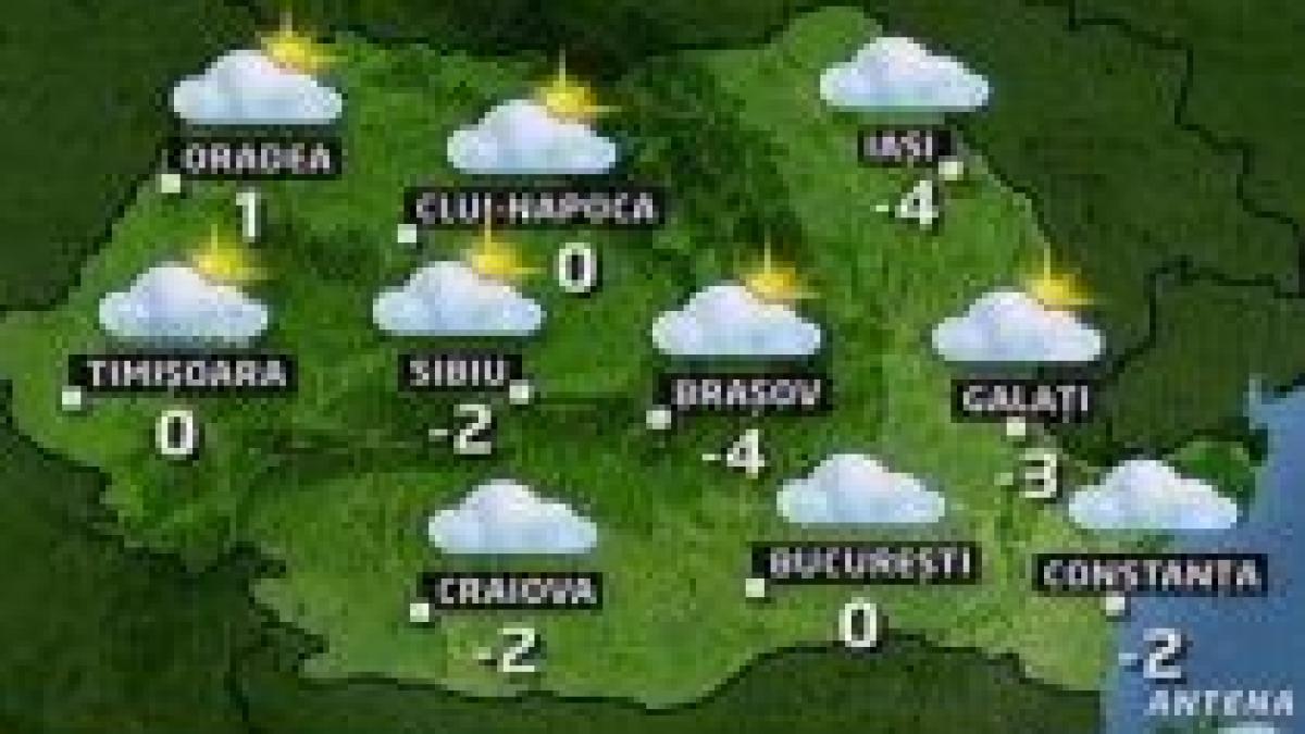 prognoza meteo pentru duminica 28 decembrie