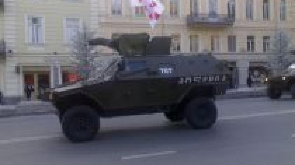 ue ingrijorata de desfasurarea de forte georgiene la granitele cu republicile separatiste