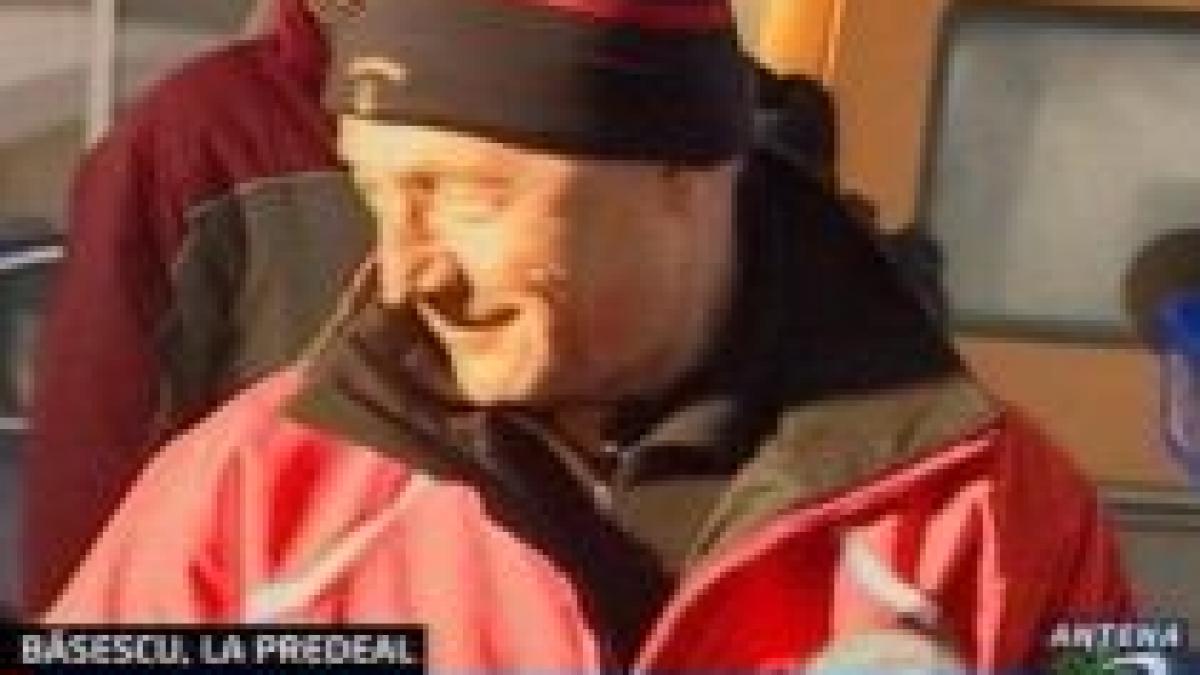 presedintele basescu a mers sa isi oxigeneze creierul la munte