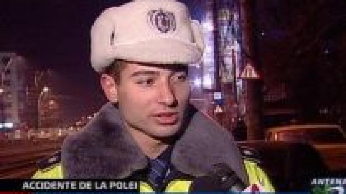 infotrafic sase masini distruse si trei raniti in doua accidente rutiere din capitala