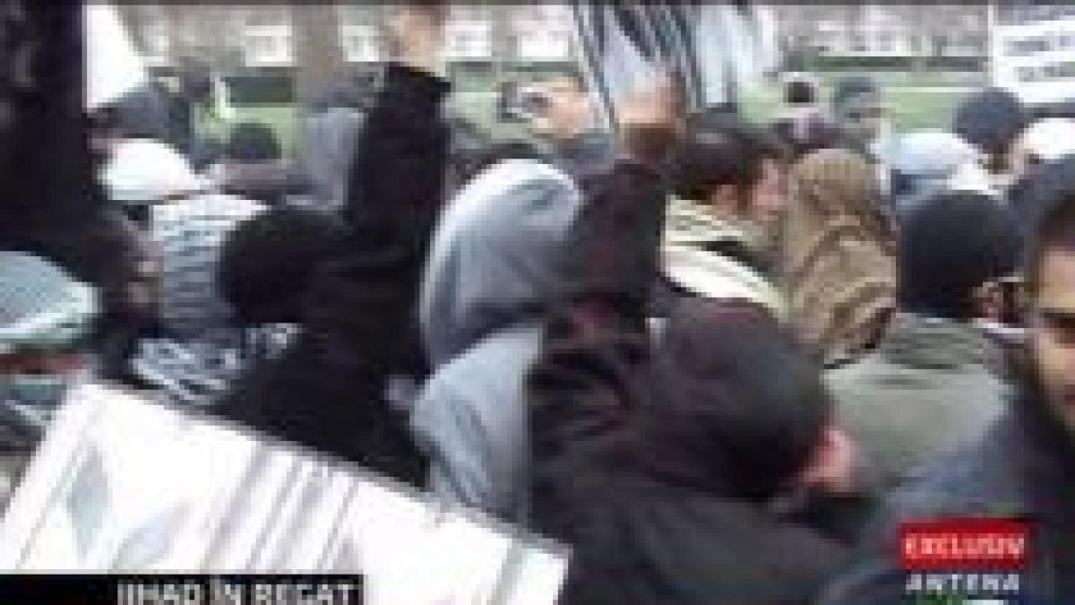 londra proteste fata de razboiul din fasia gaza