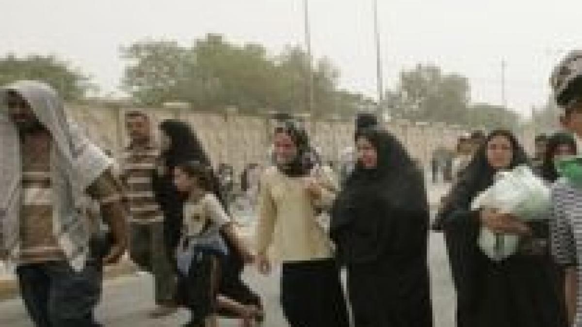 bagdad atentat sinucigas comis de o femeie soldat cu 38 de morti si 72 de raniti