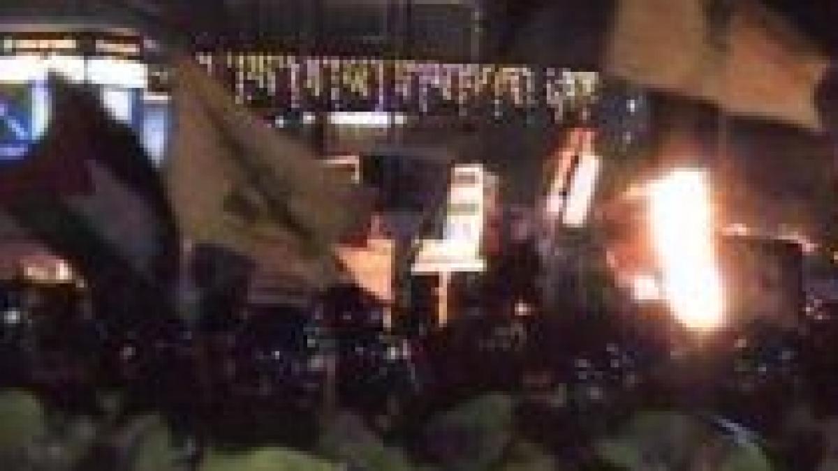 londra capitala protestelor pro palestiniene mii de manifestanti la ambasada israeliana