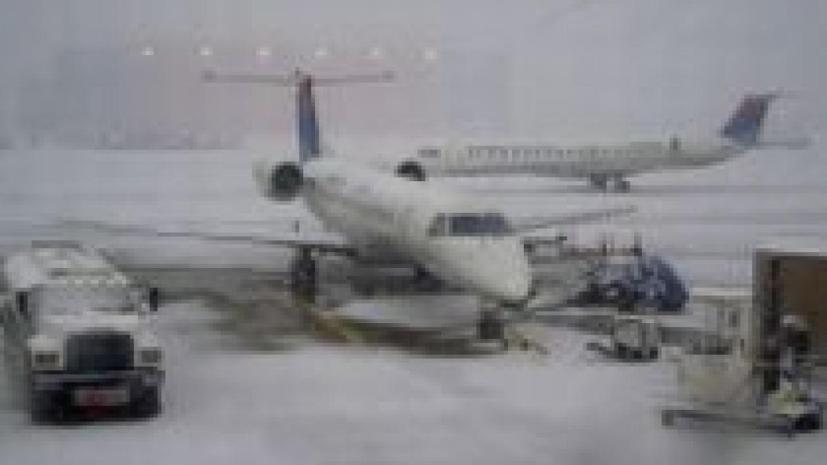 europa traficul rutier si aerian perturbat de ninsorile abundente