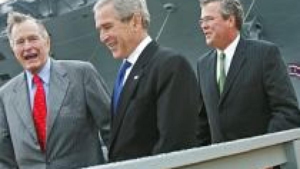 george bush senior doreste ca si al doilea fiu sa devina presedinte al sua