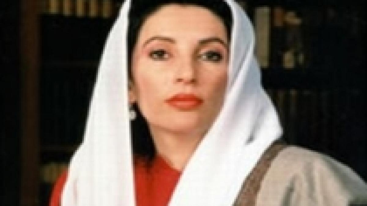 melodie rap in memoria fostului premier pakistanez benazir bhutto video