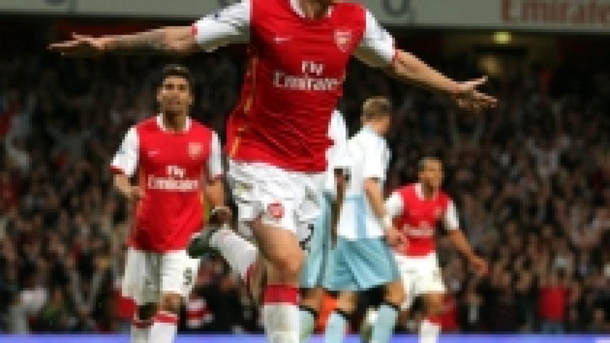 arsenal e salvata de rezerva bendtner si castiga pe final cu bolton rezultate anglia