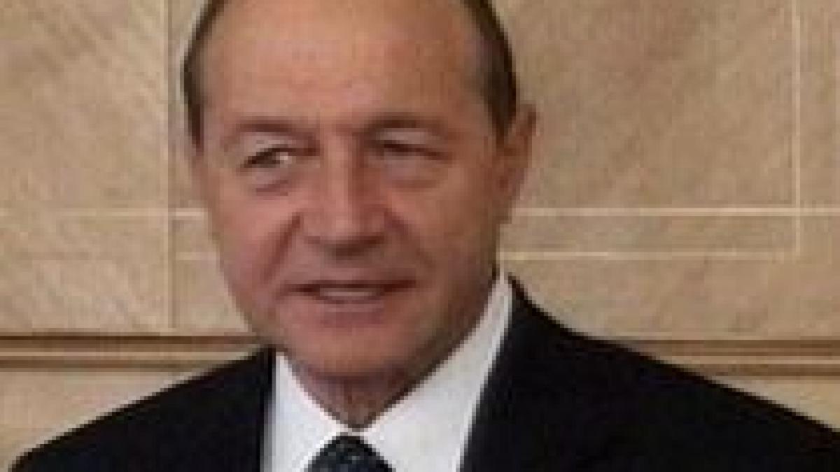 basescu acuza ministerul transporturilor ca este incapabil sa promoveze proiecte