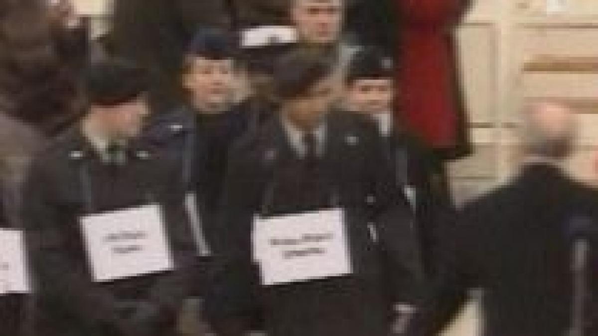 repetitie generala pentru investirea lui obama la casa alba presedintele jucat de un militar