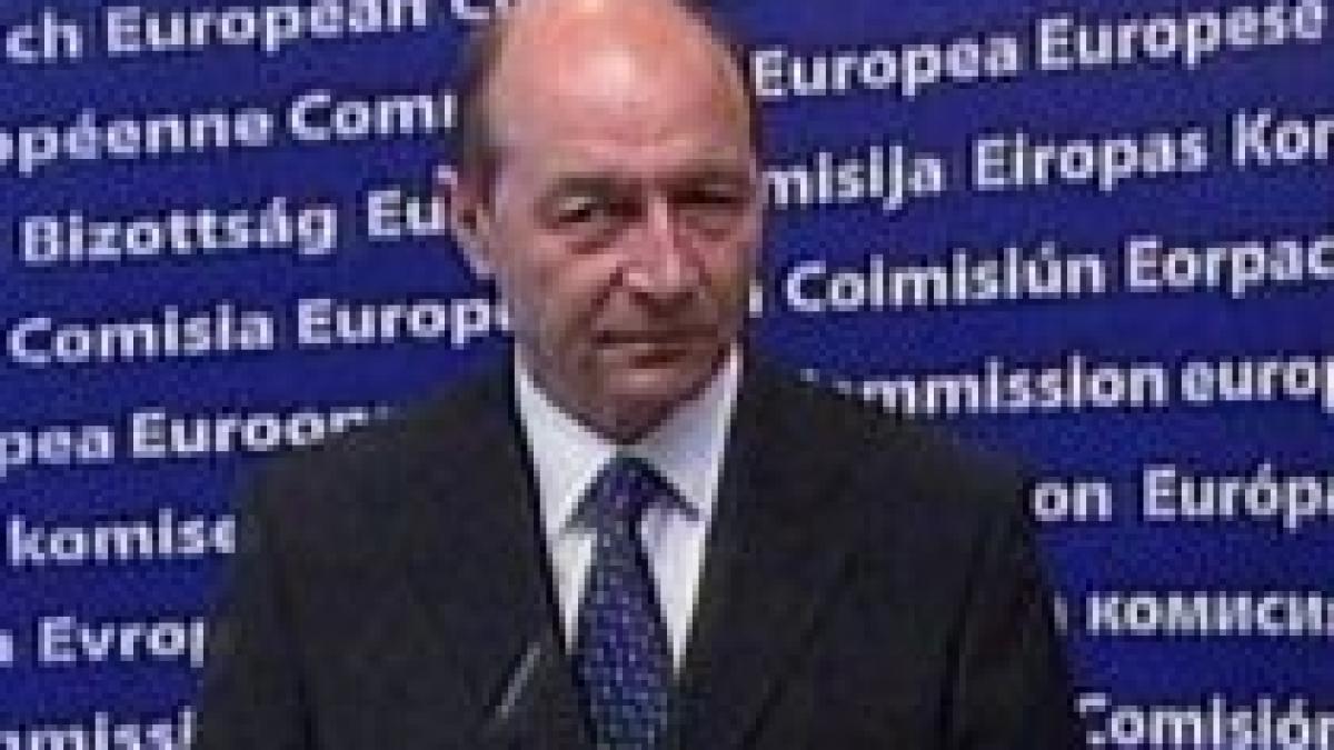 traian basescu nu am niciun motiv sa fac publica discutia mea cu vladimir putin