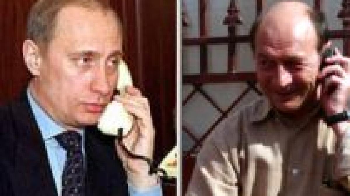 putin si basescu al doilea telefon pe tema crizei gazelor premierul rus l a sunat pe presedintele