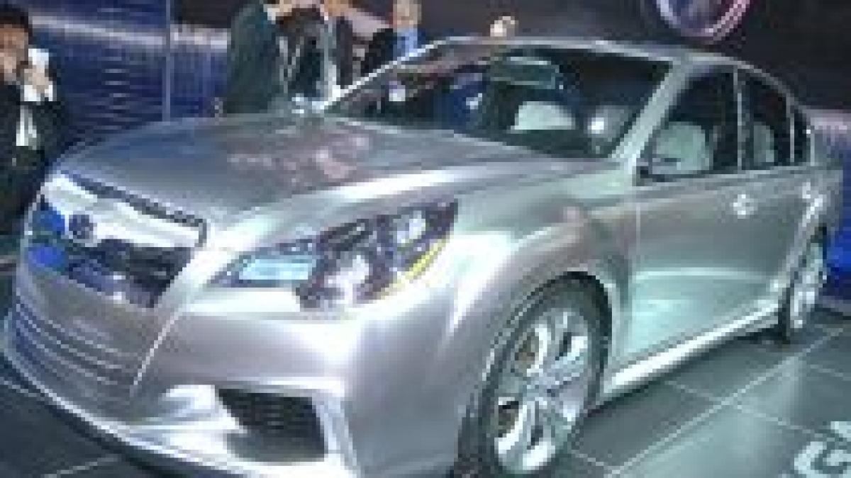subaru legacy concept prezentat in premiera mondiala la detroit foto video