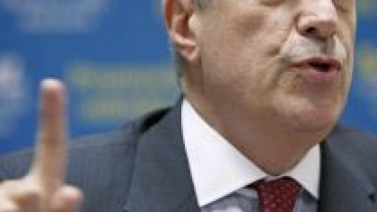 tariceanu romania este in deriva pentru ca nu este guvernata