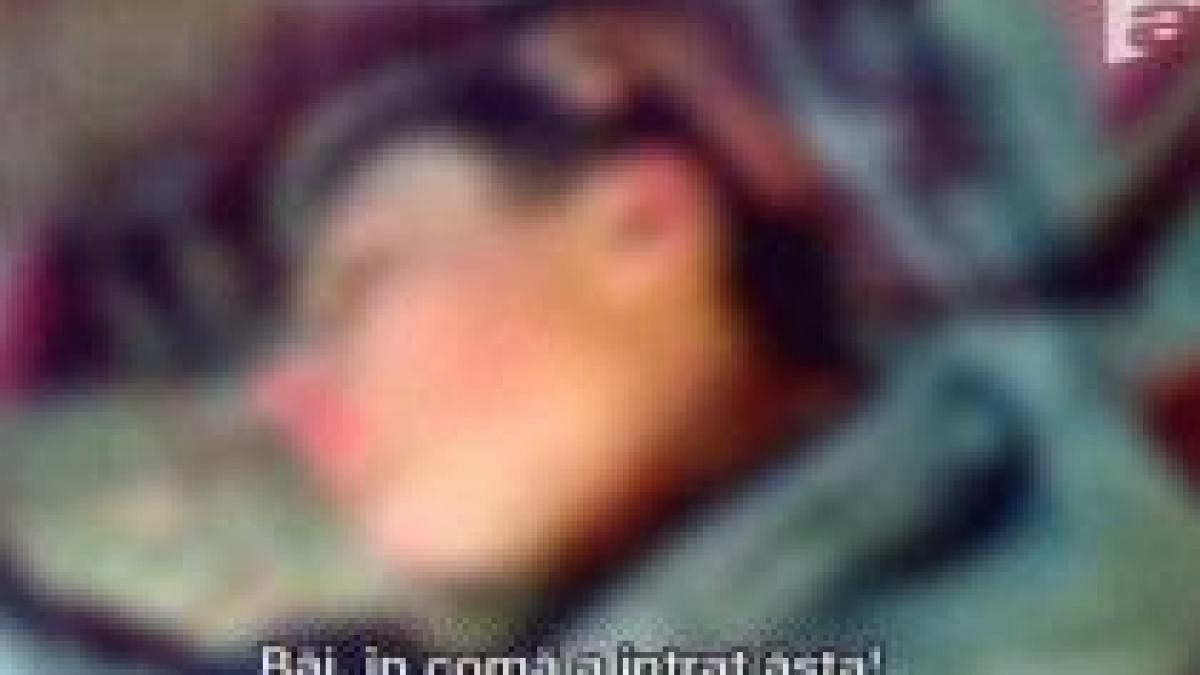 un tanar de 16 ani obligat sa bea pana a ajuns in coma alcoolica imagini socante