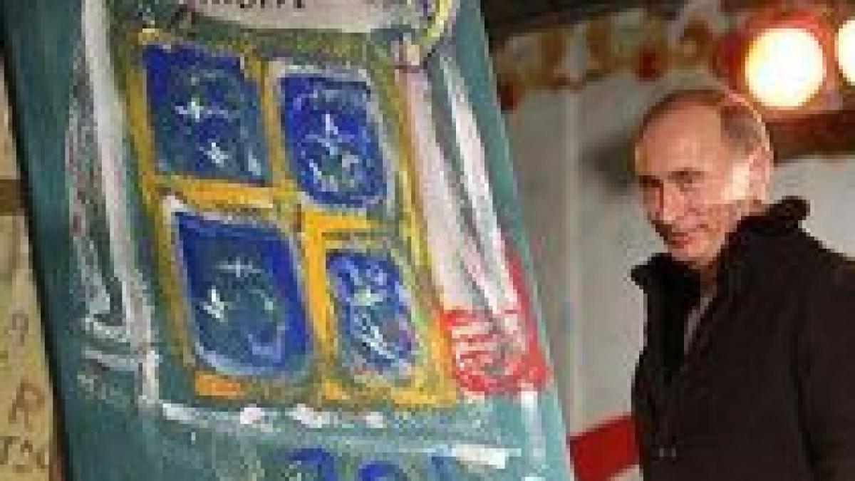 un tablou pictat de vladimir putin vandut cu peste 1 000 000 de dolari
