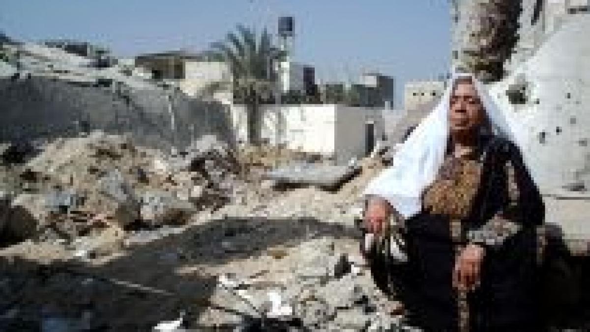 arabia saudita va acorda un miliard dolari pentru reconstructia gaza