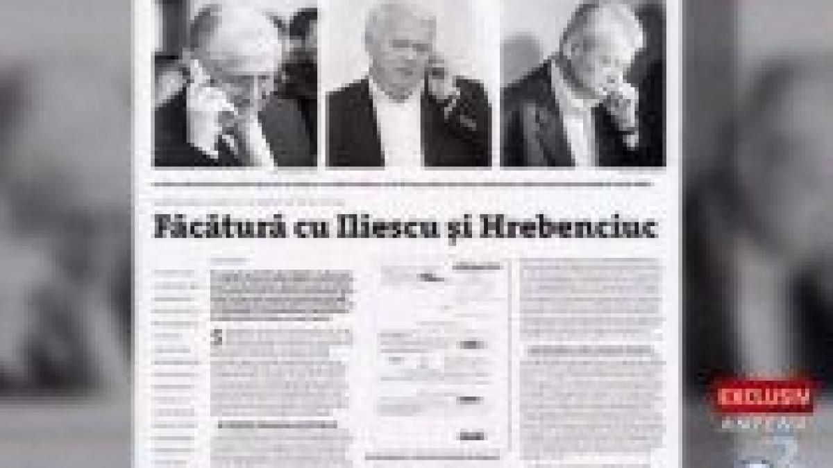 jurnalul national facatura cu iliescu si hrebenciuc