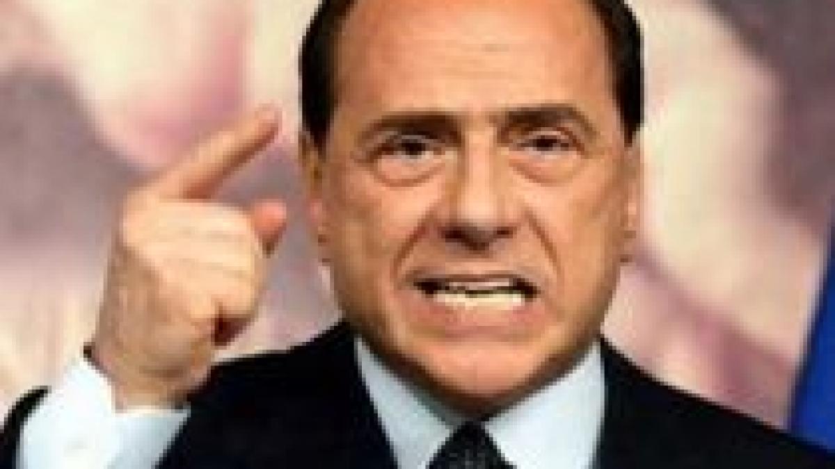 silvio berlusconi vrea sa mareasca de 10 ori numarul militarilor care patruleaza in orase