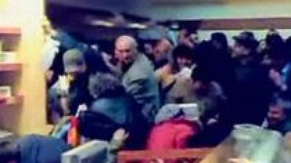 brasov bataie pentru o bucata de carne ca pe vremea raposatului video