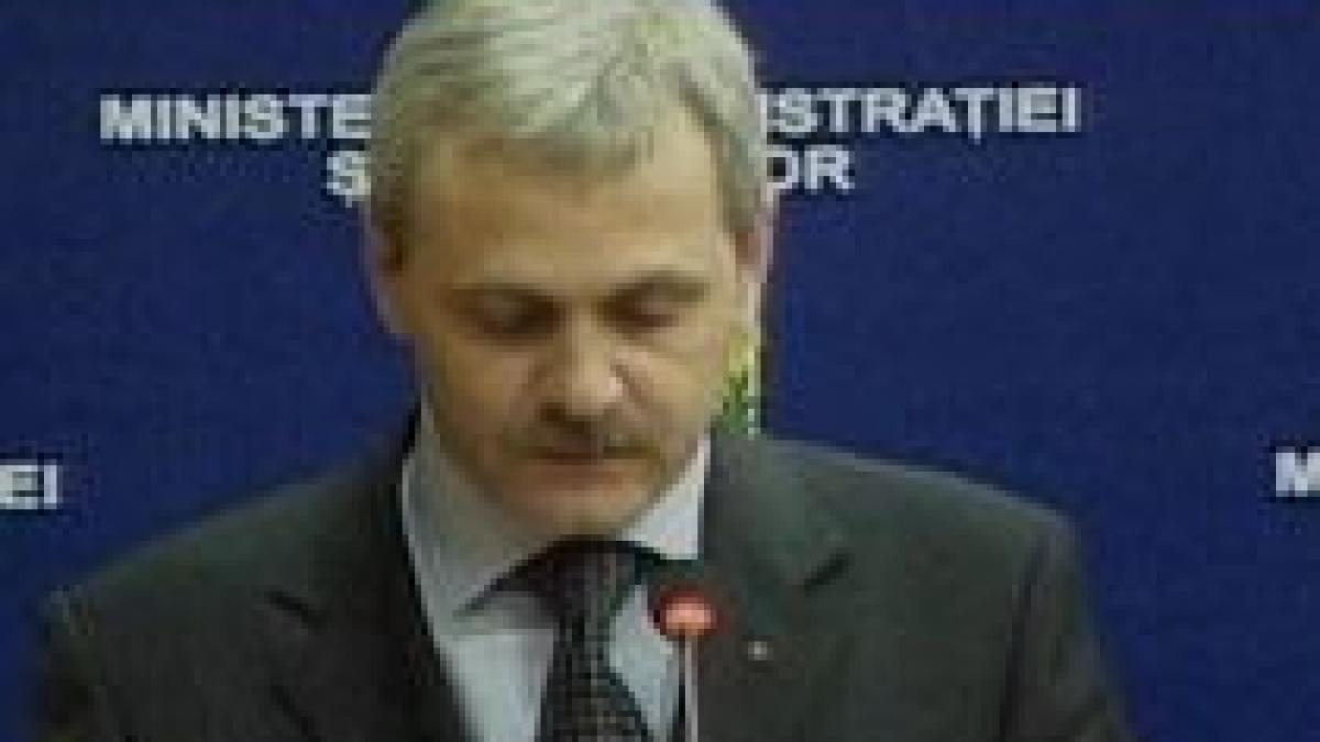 ministrul de interne liviu dragnea a demisionat motivul oficial bugetul mai neoficial tensiuni cu