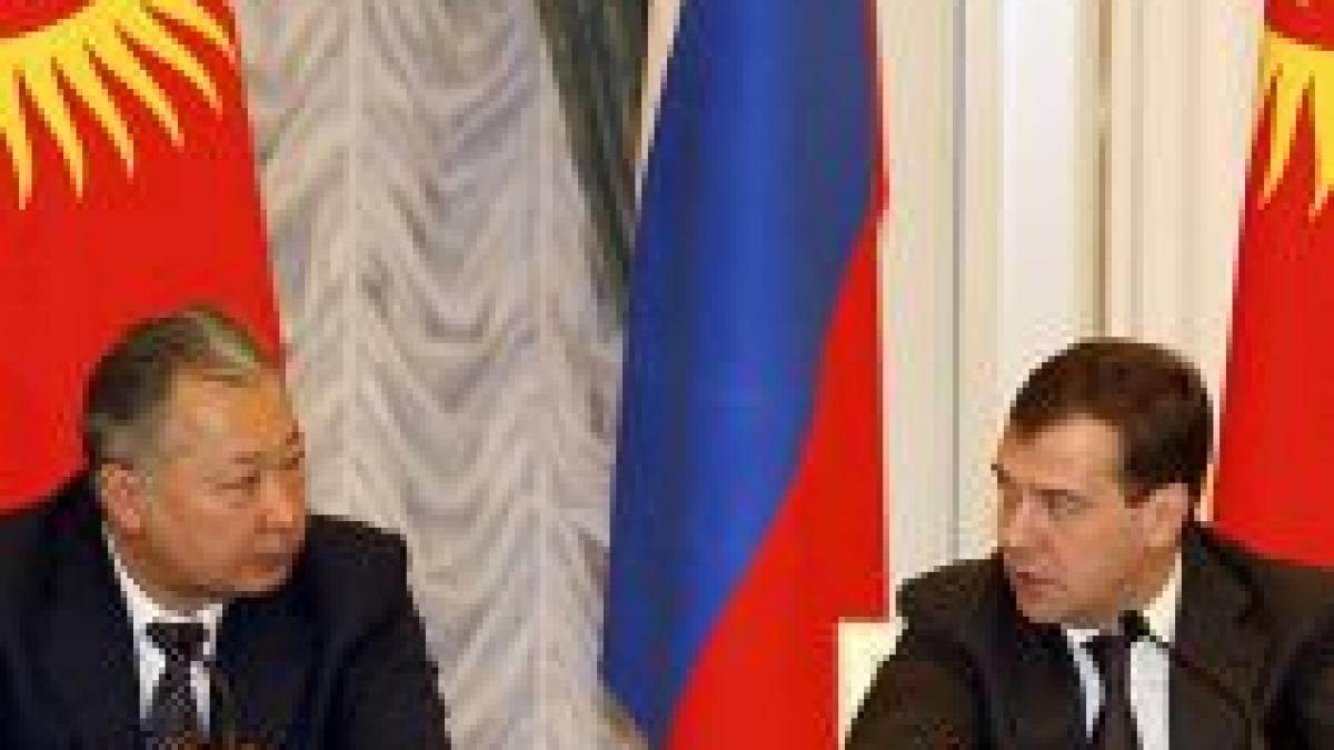 kirgizstan inchide baza americana ce era folosita pentru operatiunile din afganistan