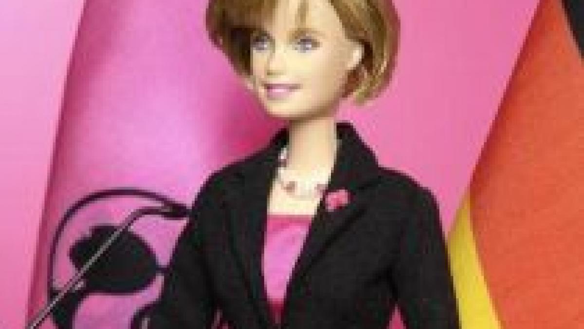in germania a fost lansata o papusa barbie cu chipul angelei merkel