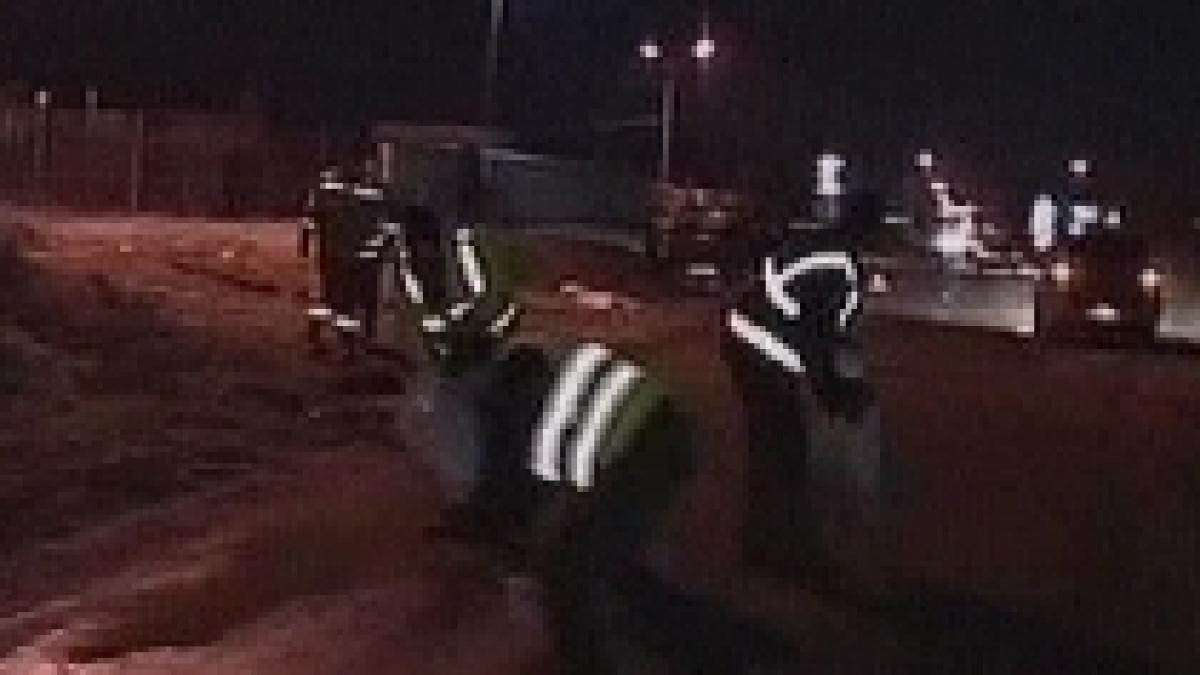 pericol de explozie o conducta de petrol s a spart in judetul dambovita