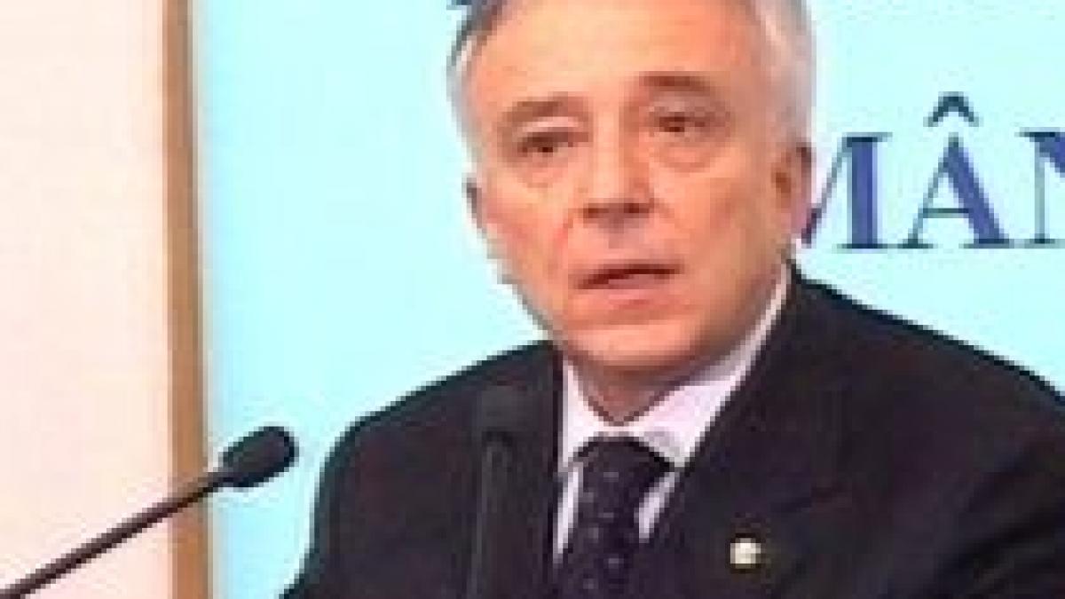 isarescu bnr a vandut un miliard de euro pentru a steriliza valuta preschimbata de finante in lei