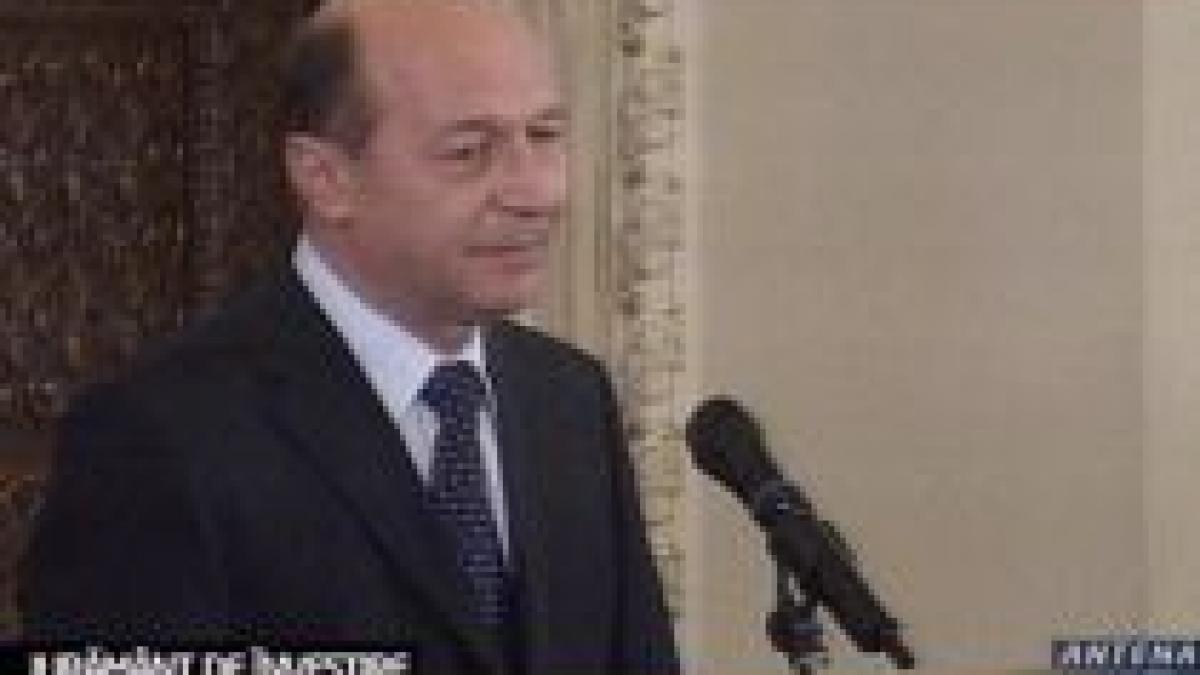 basescu guvernul sa faca publice modalitatile de tranzactionare a energiei