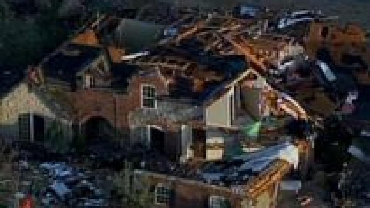 statul american oklahoma grav afectat de tornade opt oameni au murit 50 sunt raniti video