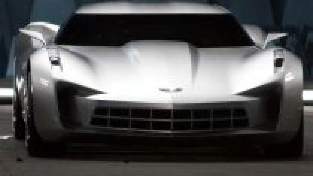 corvette sting ray concept masina care joaca in filmul transformers foto