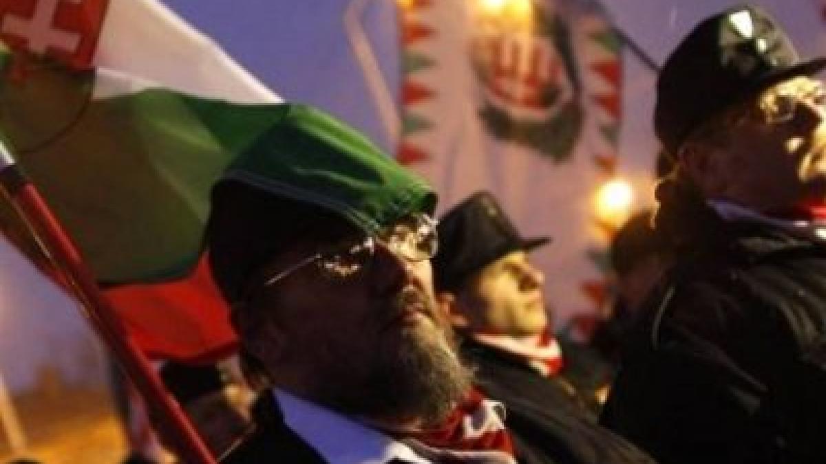 protest la budapesta ungurii sunt nemultumiti de inmultirea infractiunilor comise de rromi