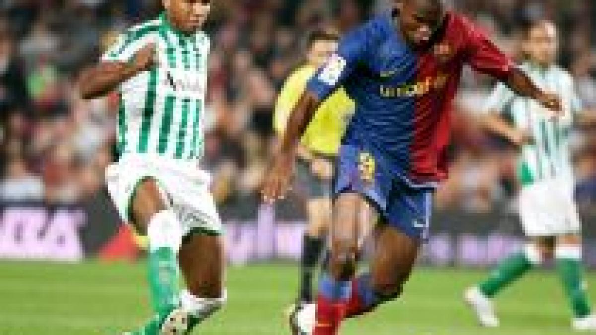 barcelona betis sevilla 2 2 liderii la zi au obtinut un egal cadou video