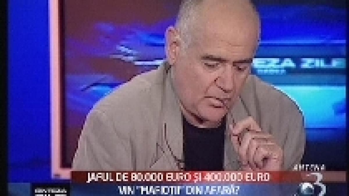 sinteza zilei jaful de 80 000 de euro si 400 000 de euro vin mafiotii din afara