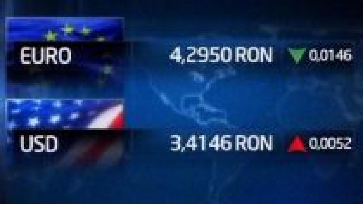 leul se apreciaza pentru a doua zi consecutiv vezi cursul bnr