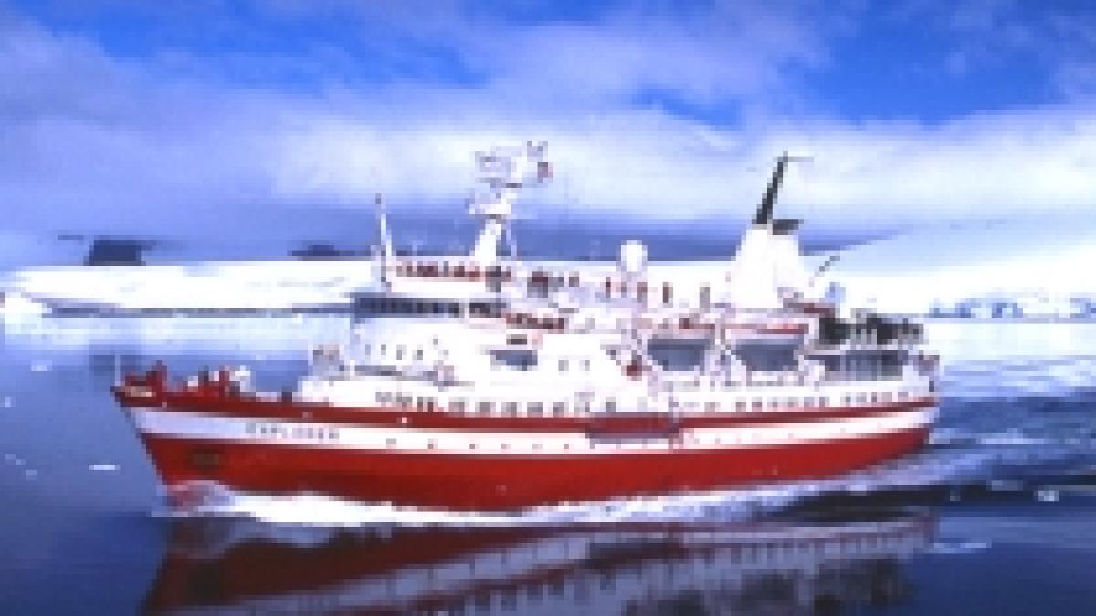 o nava de croaziera la bordul careia se afla si un roman a esuat in antarctica