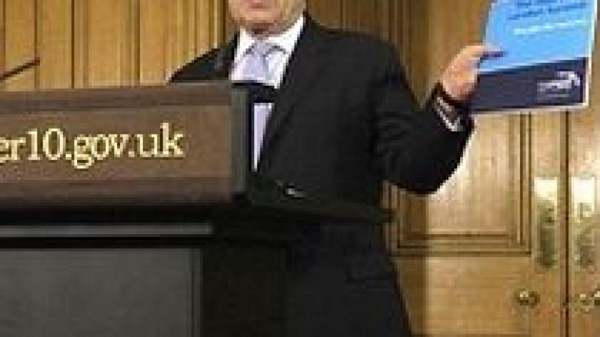 premierul britanic vrea o economie deschisa si o atacare globala a crizei