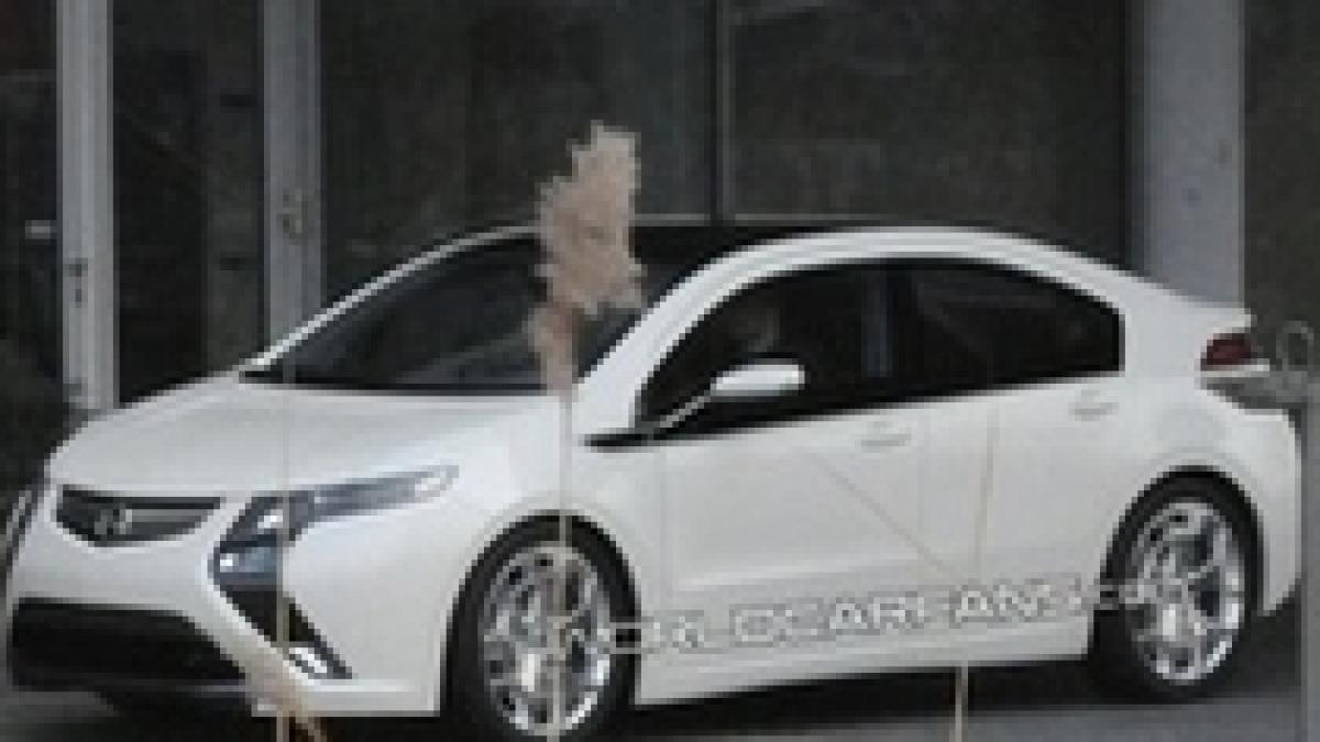 opel ampera fotografii in premiera cu hibridul european ce va debuta la geneva