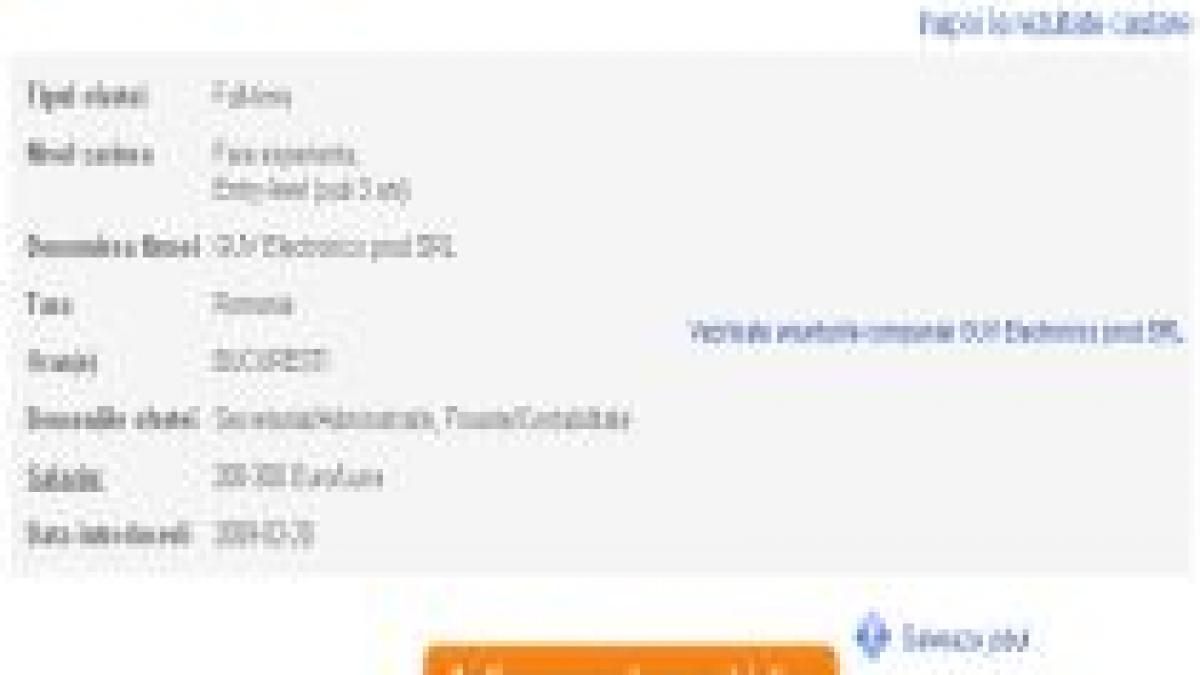 firma deosebit de mica in cautarea unei secretare care sa munceasca de placere pe un salariu si mai