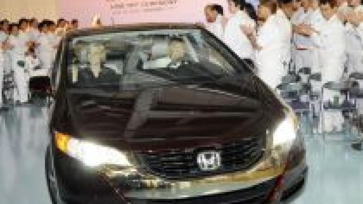 honda japonia va realiza in acest an cea mai scazuta productie in 14 ani