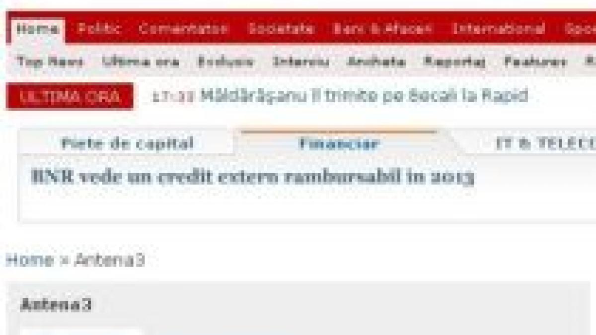 cum preia cotidianul ro continut de pe alte site uri inclusiv de pe antena3 ro foto