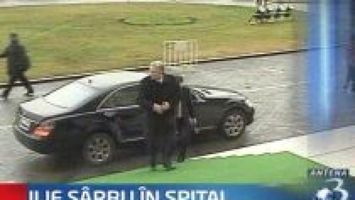 ministrul ilie sarbu interventie chirurgicala la spitalul floreasca