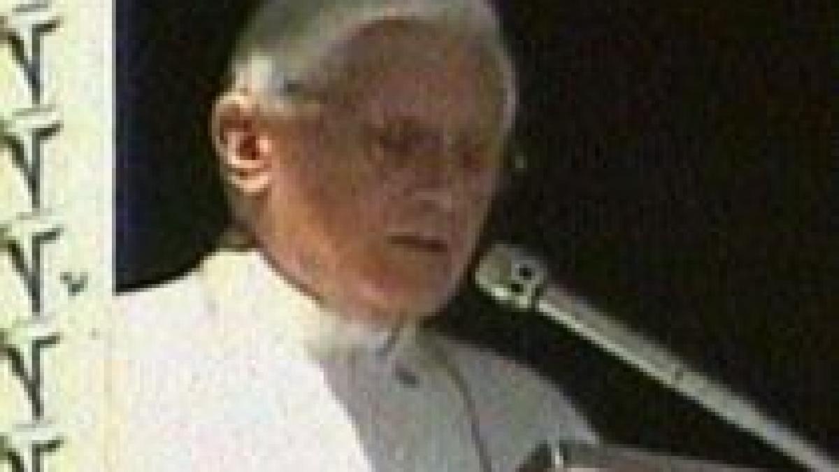 papa benedict va face primul pelerinaj in tara sfanta unde se va ruga pentru orientul mijlociu