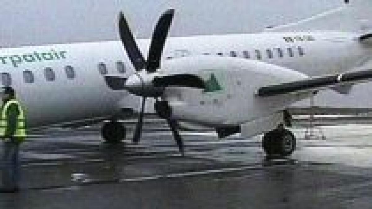 incident aviatic la timisoara o aeronava a revenit pe pista la doar cateva minute de la decolare