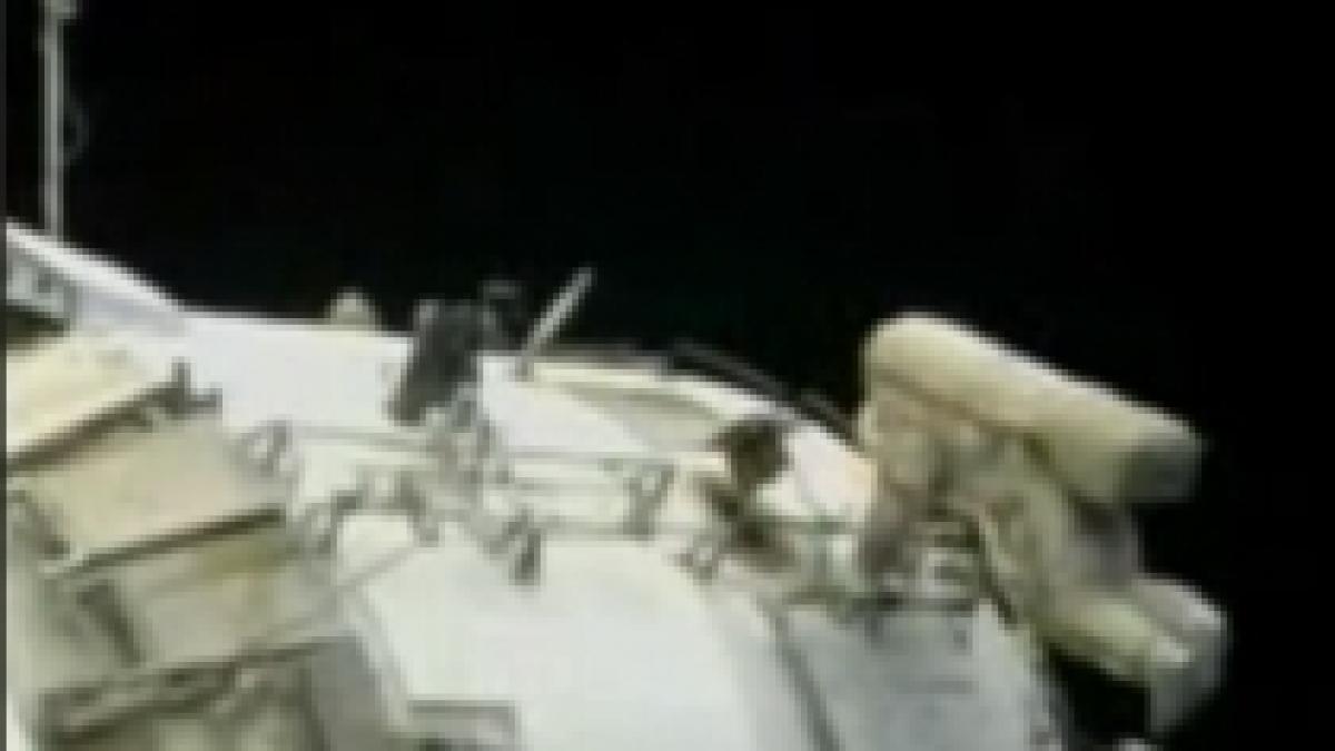 evacuare de urgenta pentru astronautii statiei spatiale internationale video
