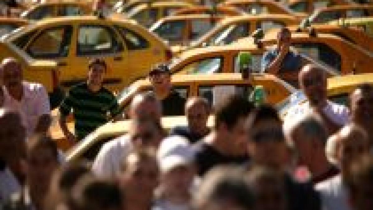 protestul taximetristilor aduce restrictii in trafic vezi zonele afectate si rutele ocolitoare